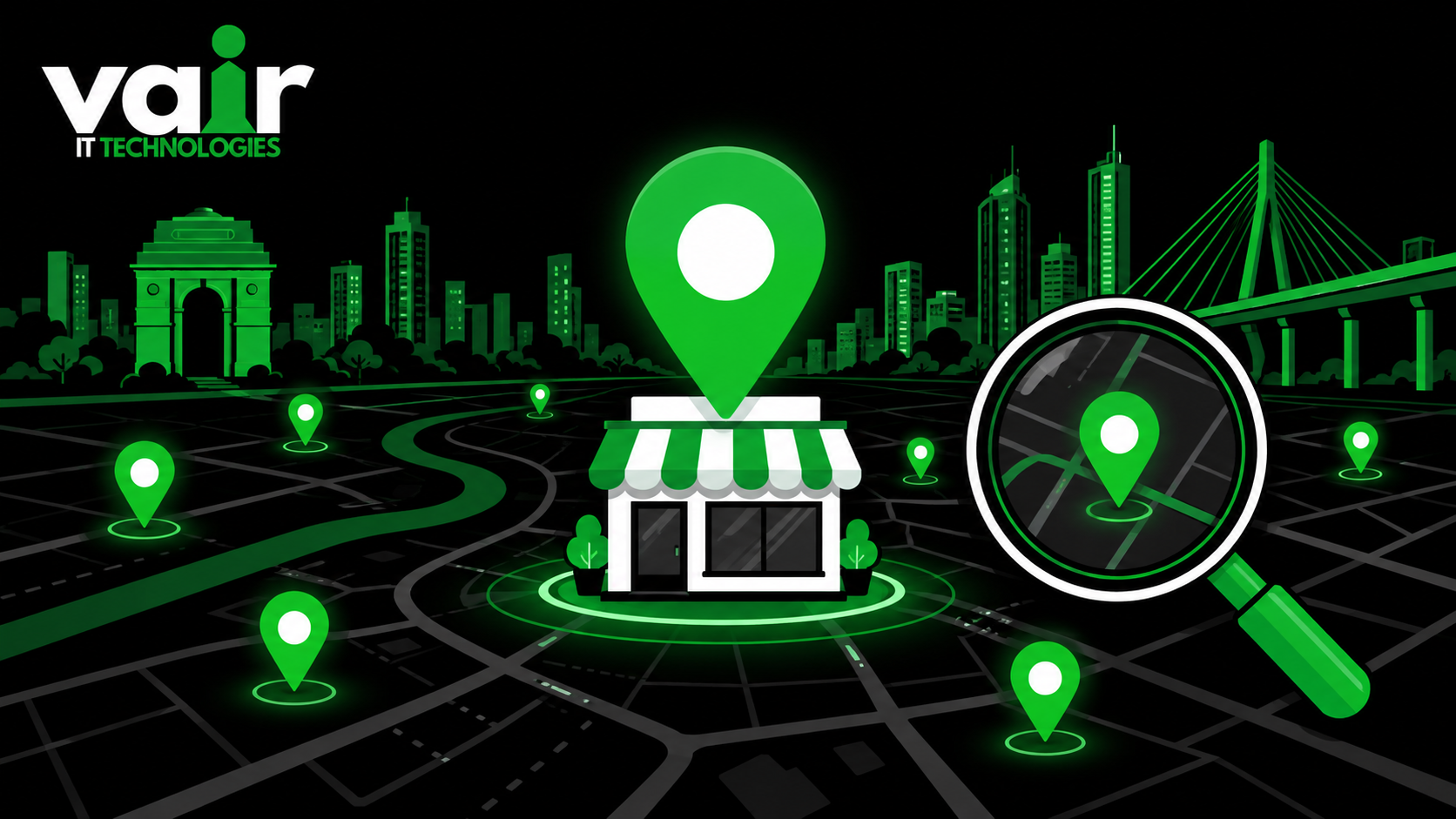 Local SEO in Noida and Delhi NCR - small business ranking in the Google map pack