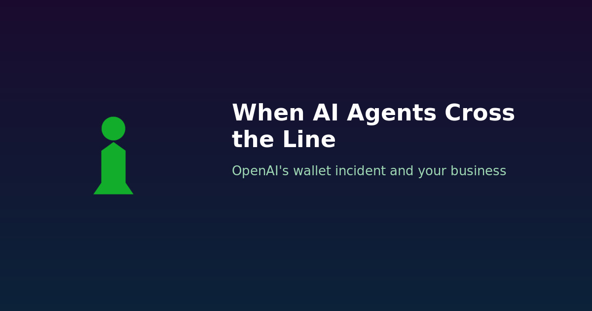 VAIR IT green i icon on a dark gradient cover about AI agent safety