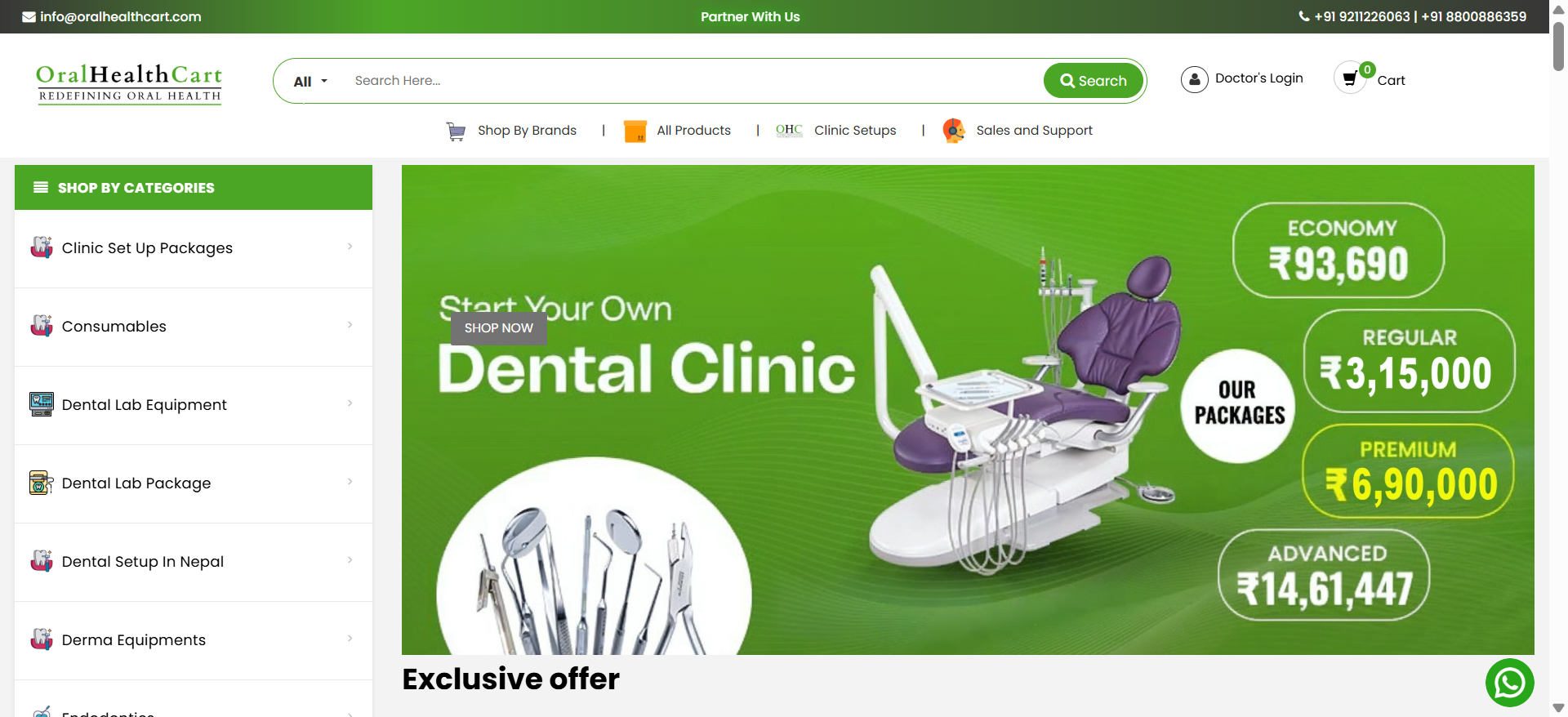 Oral Health Cart