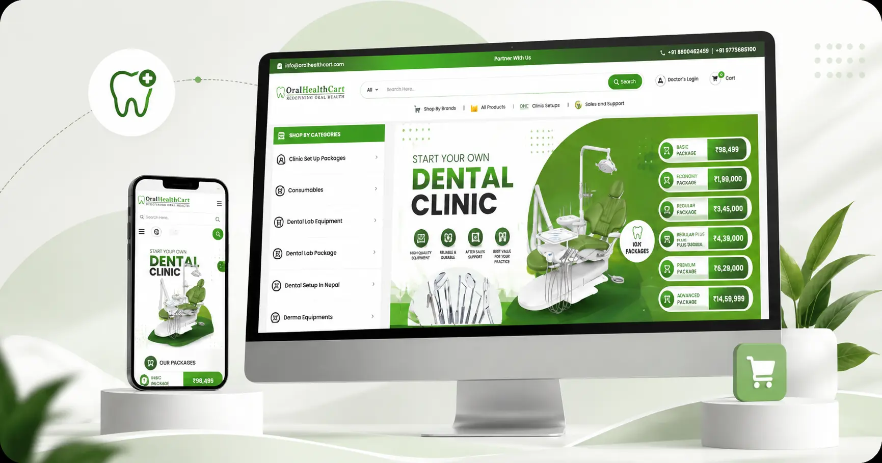 Oral Health Cart